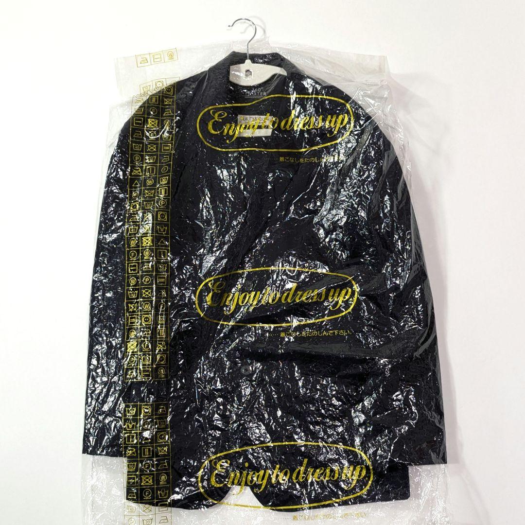 極美品★BY　360 master　リラックス2ボタン　テーラードジャケット　紺