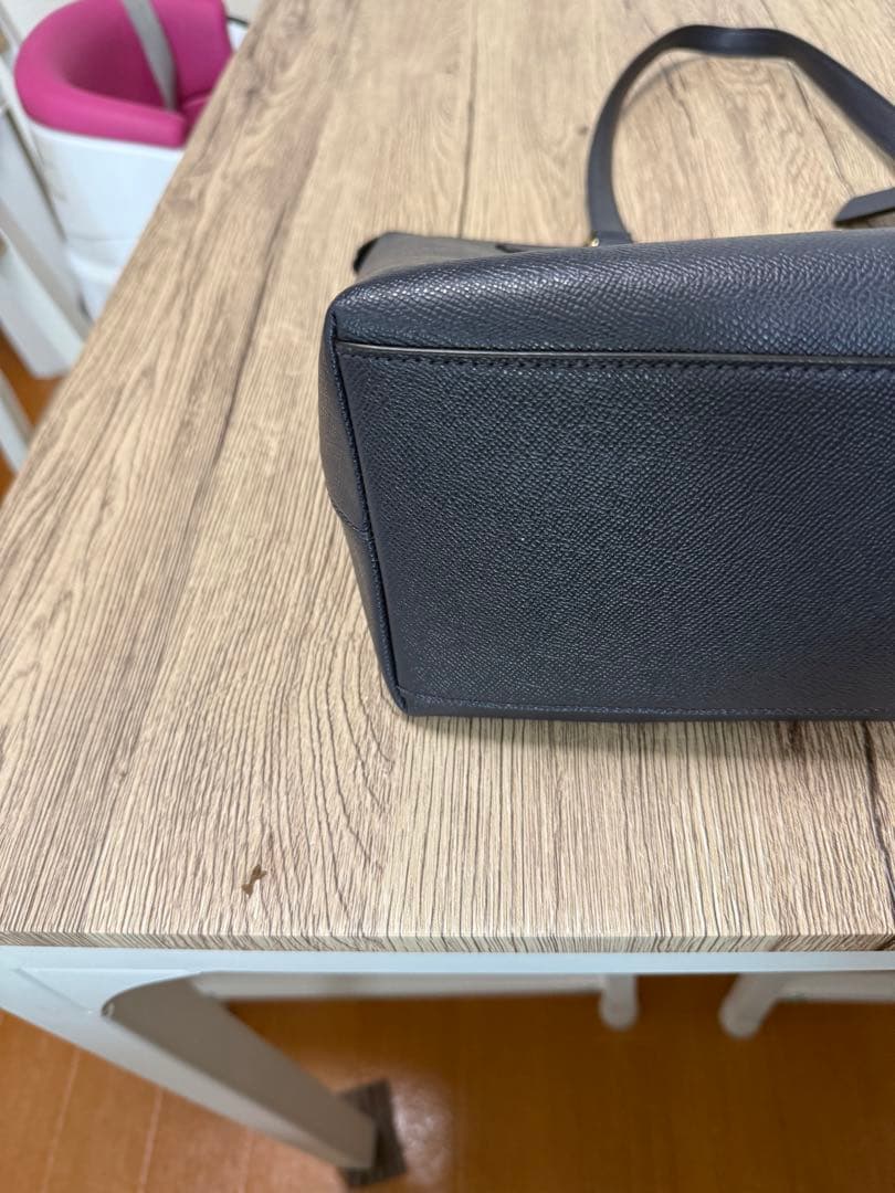 COACH ネイビー ビジネスバッグ