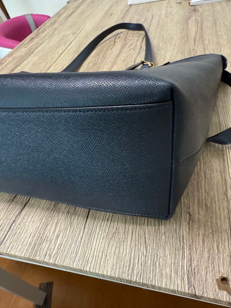 COACH ネイビー ビジネスバッグ
