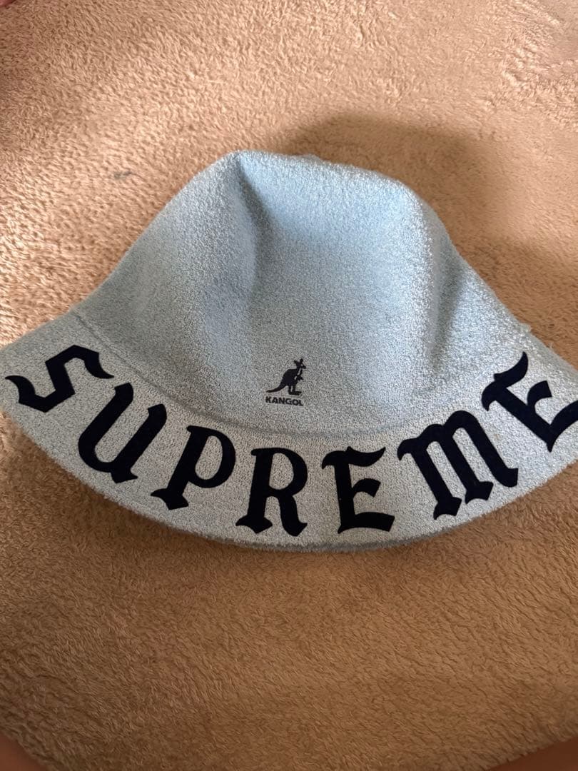 Supreme / Kangol バケットハット ブルー