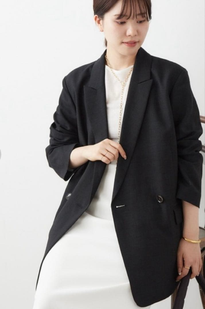 plage【R’IAM】 AIR ジャケット ブラック 36