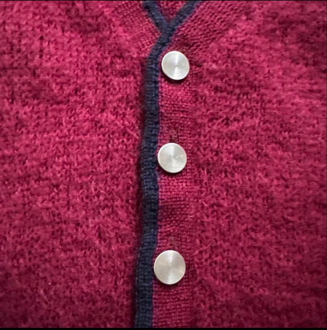 美品 短丈 60s ヴィンテージ　モヘア　ニット　ウール