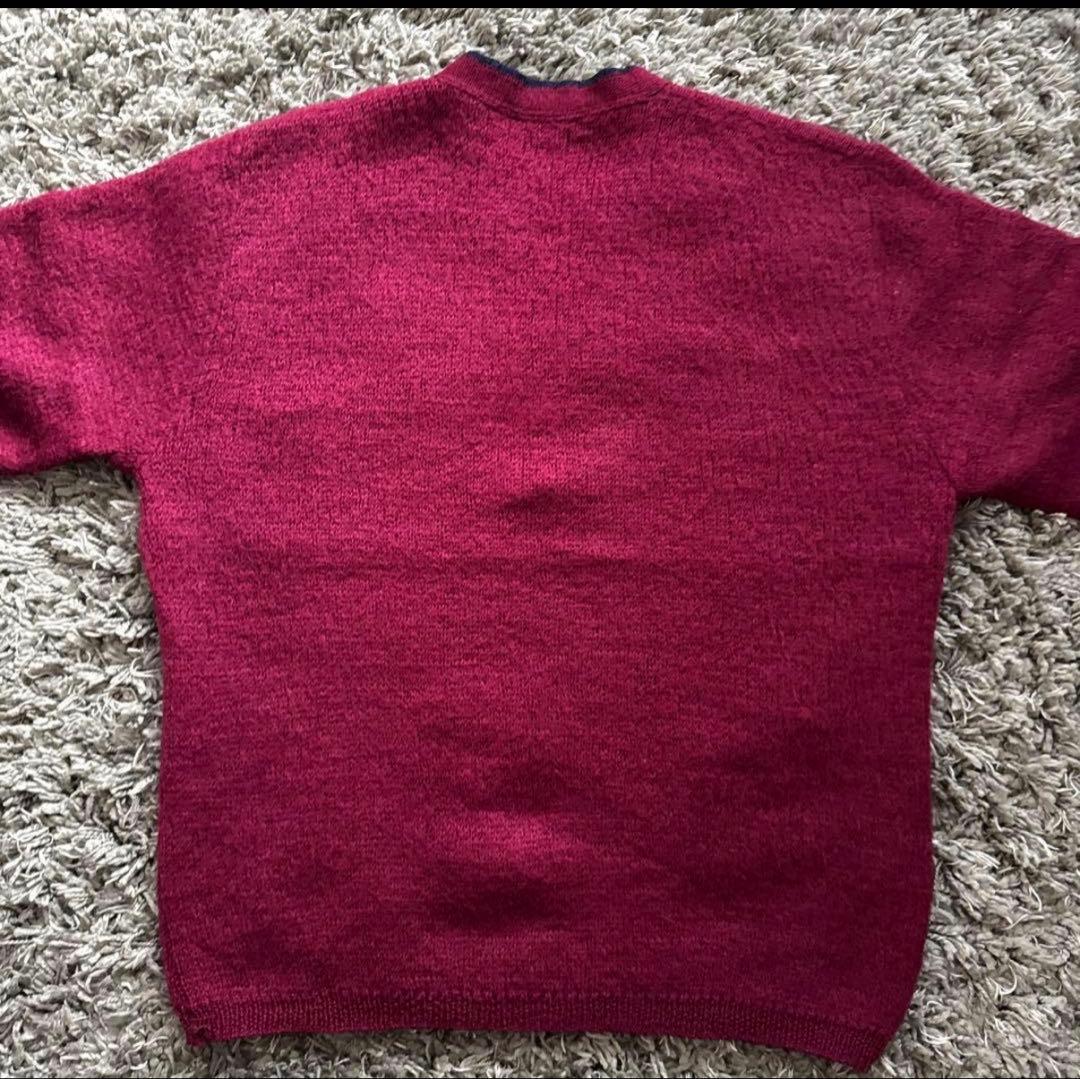 美品 短丈 60s ヴィンテージ　モヘア　ニット　ウール