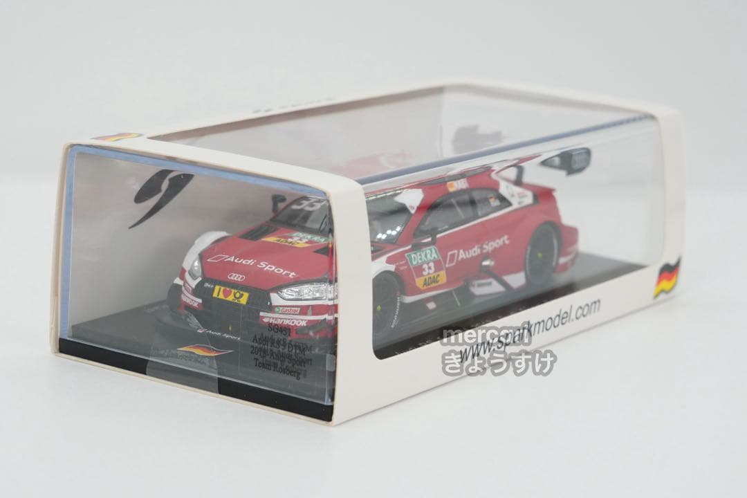 スパーク DTM 2018 アウディ RS5 レネ ラスト
