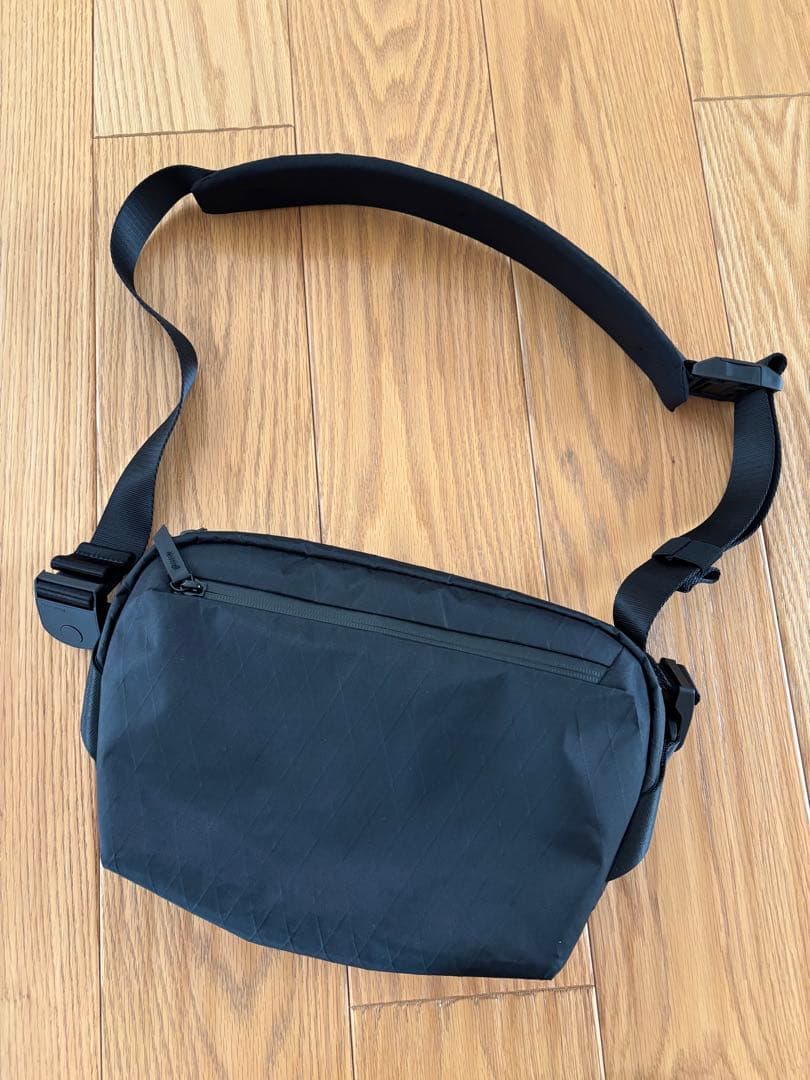 ALPAKAアルパカ 美品 GO SLING ショルダー X-PAC ブラック