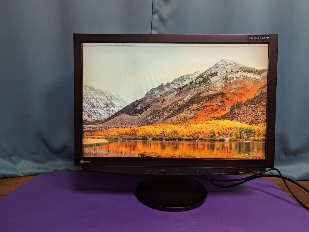 EIZO CE240W-BK(24.1インチ) + DVI-D変換アダプター