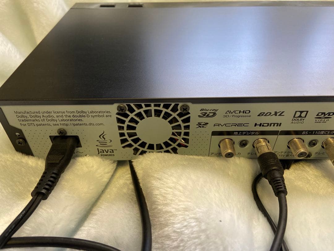 【美品】ブルーレイディスクレコーダー