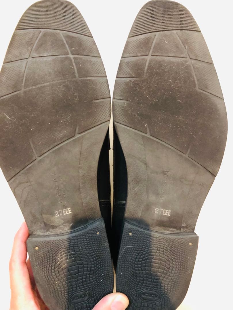 ★超美品★定価32,000円！リーガル モンクストラップ ゴアテックス27EEE