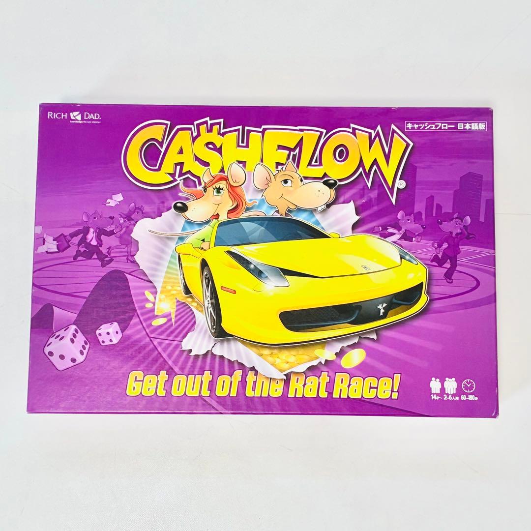【訳アリ美品・欠品なし】キャッシュフローゲーム 日本語版　ボードゲーム