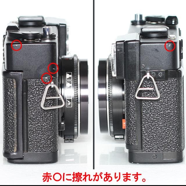 473　KONICA コニカ C35EF ピッカリコニカ 分解整備済の完動美品