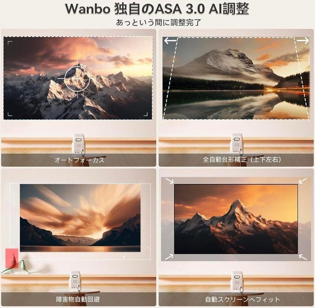 2日限定値下げ WANBO T2 Ultra (プロジェクター)