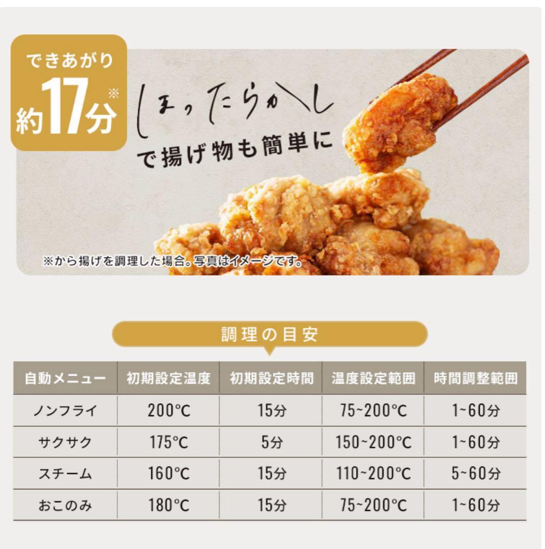 【最新モデル新品】アイリスオーヤマ 過熱水蒸気エアフライヤー FV-M30A-C