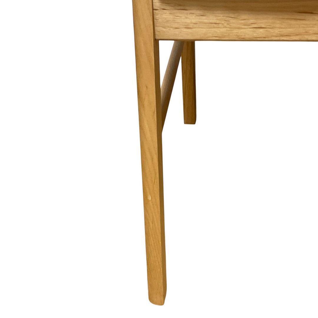 【美品】一生紀 リビングチェア B 木製 ナチュラル