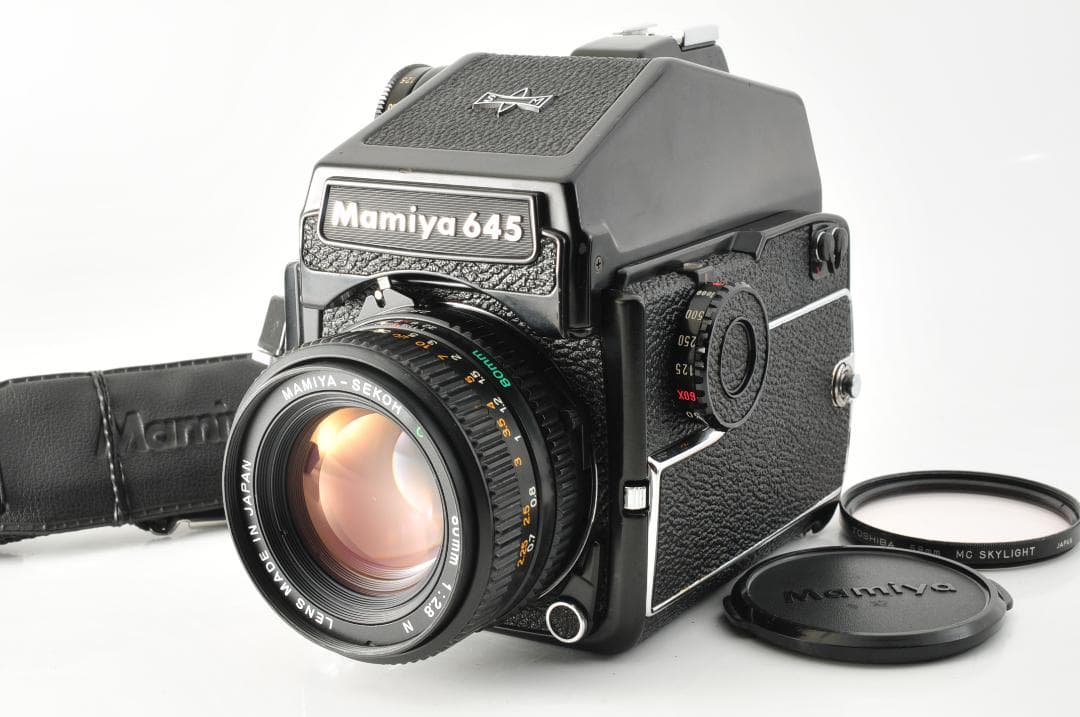 Mamiya M645 + Sekor C 80mm F1.8 後玉カビあり