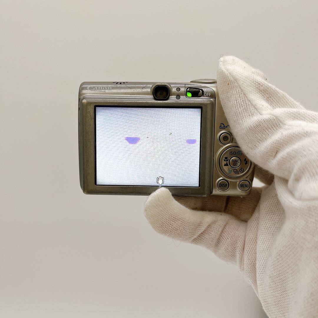 Canon IXY 810ISオールド コンデジ シルバー 充電器付き