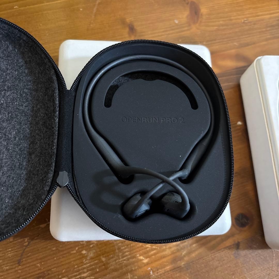 SHOKZ OpenRun Pro 2ワイヤレスヘッドフォン ブラック