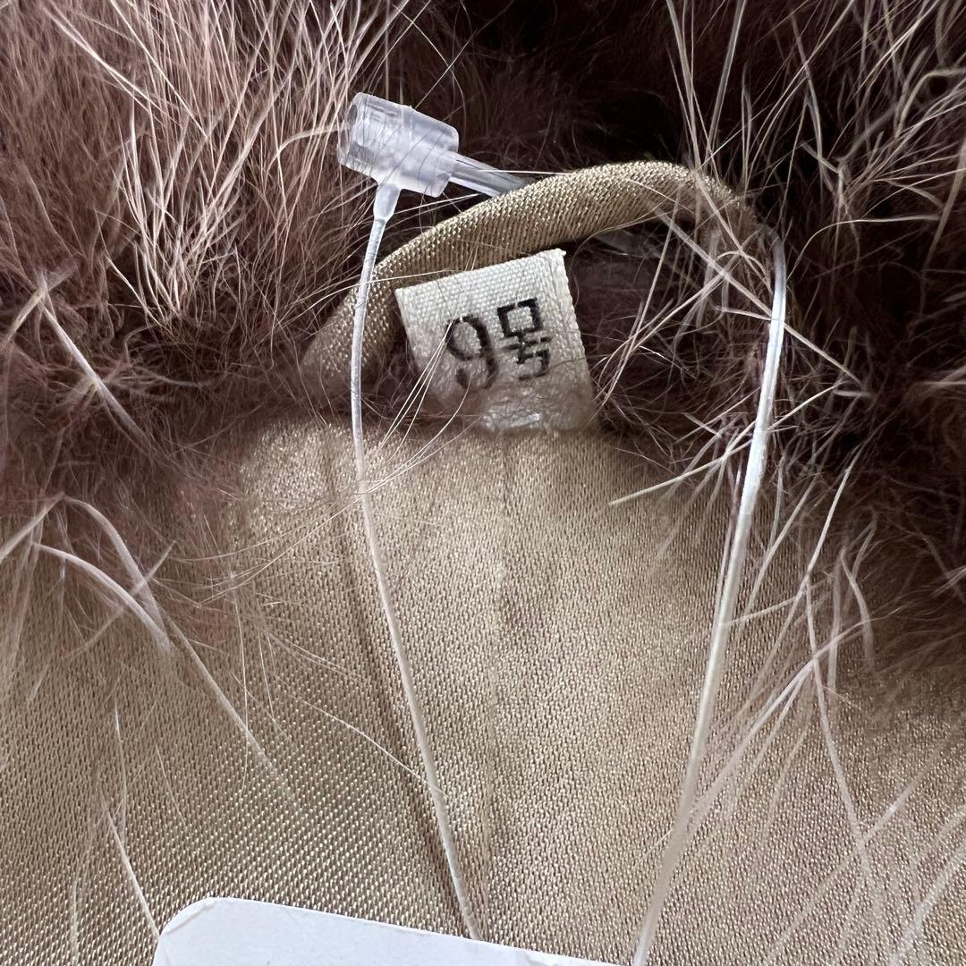 肉厚 ボリューム◎ ブルーフォックス 染め コート 9号 本毛皮 銀サガ