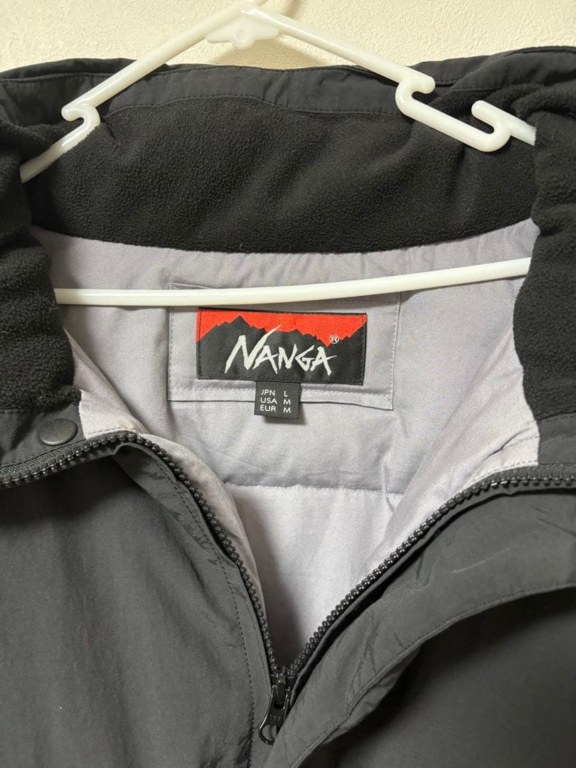 イ*ー様 NANGA ナンガ シーサイド ジャケット ブラック ダック ダウン