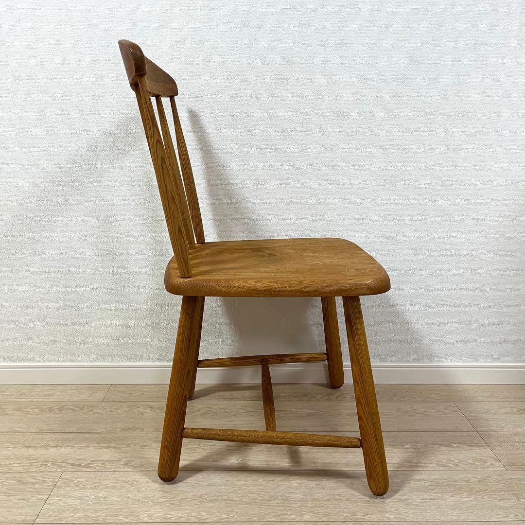 す21【美品】北欧 ナチュラルインテリア ウィンザーチェア ダイニングチェア