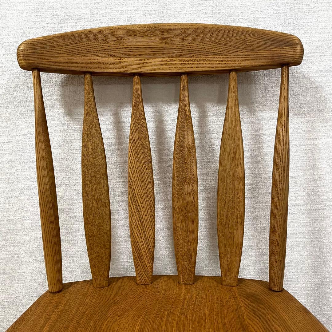 す21【美品】北欧 ナチュラルインテリア ウィンザーチェア ダイニングチェア