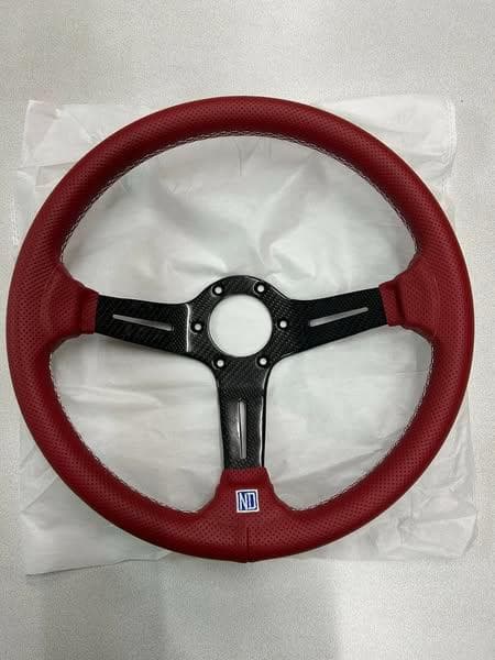 ステアリング レッド 35cm未使用 USDM JDM シビック ZN8 ZN6