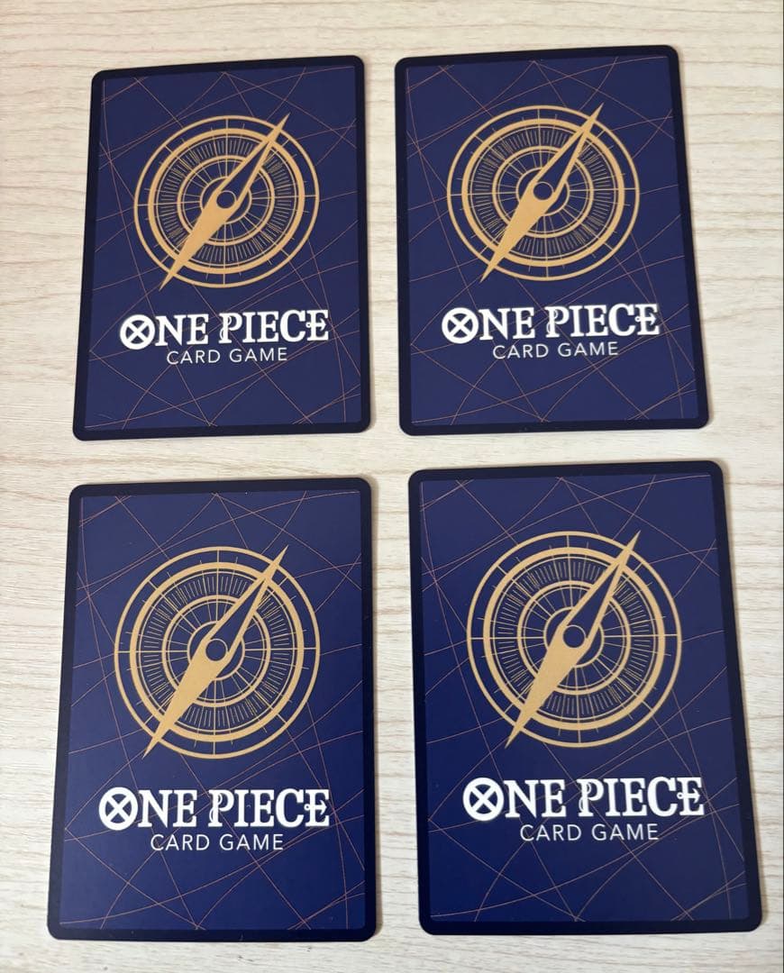 ワンピースカード　バンダイ　カードゲームフェスタ　24-25　ルフィ　4枚セット
