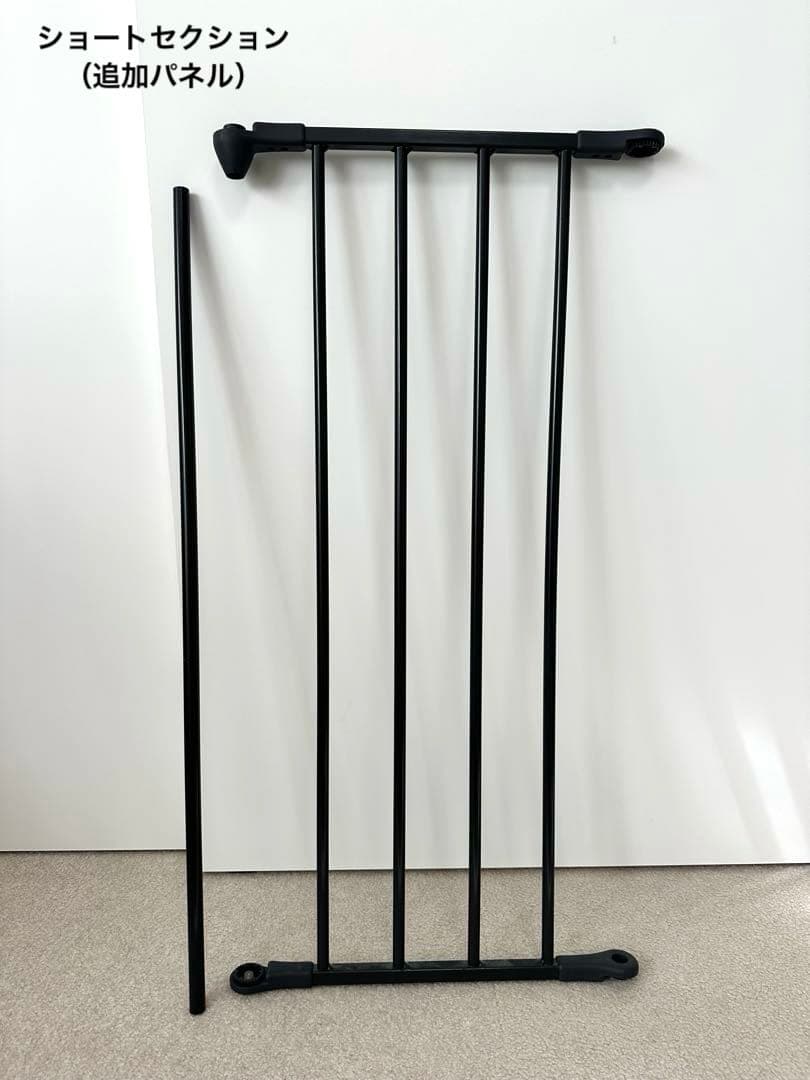 【美品】ベビーダン　ハースゲート　XXL ブラック（+ショートセクション付き）