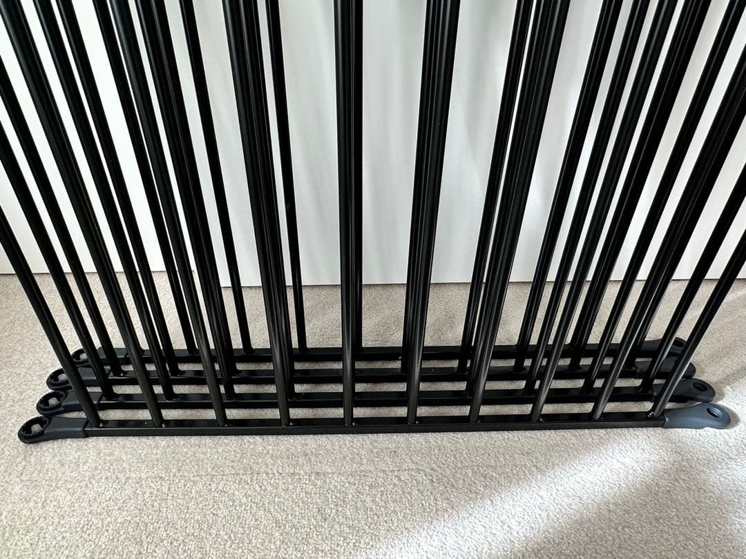 【美品】ベビーダン　ハースゲート　XXL ブラック（+ショートセクション付き）