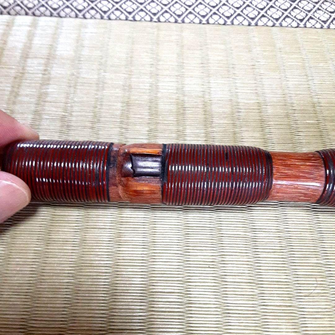 雅楽　龍笛　山田籟全？　樺巻き