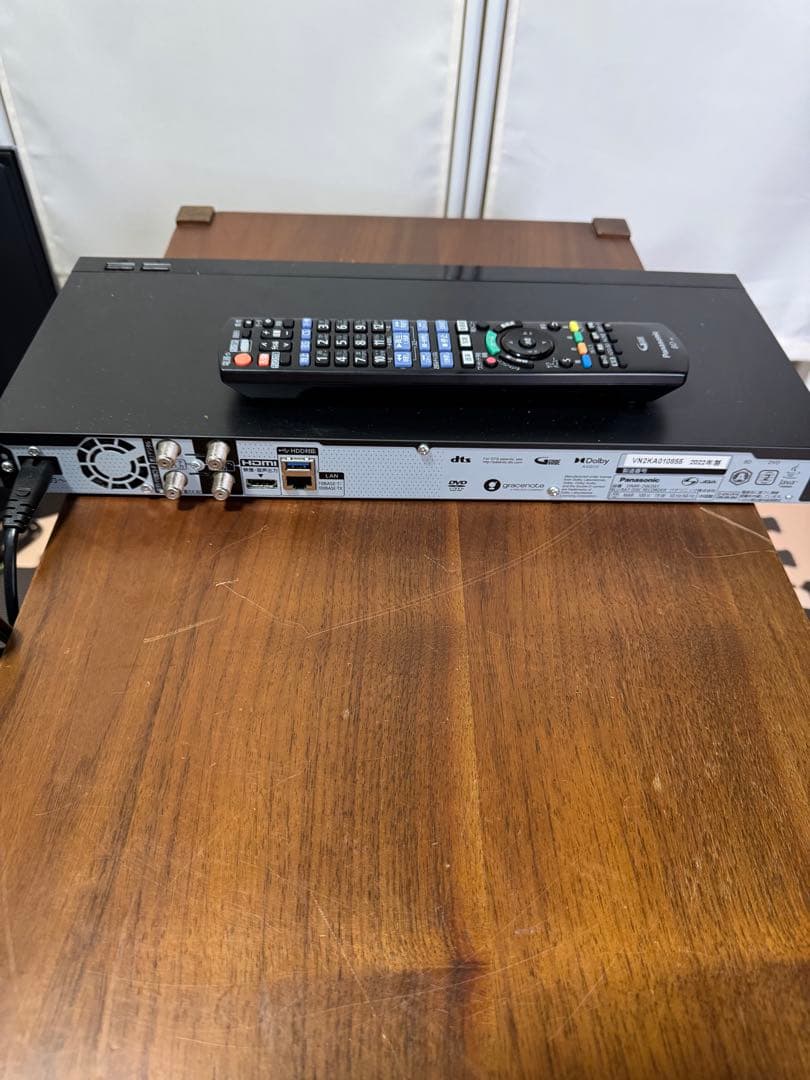 Panasonic DMR-2W201 ブルーレイレコーダー 2022年製