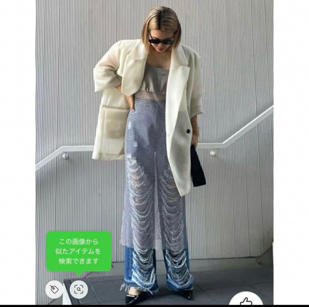 PRANK PROJECT シースルーオーバージャケット