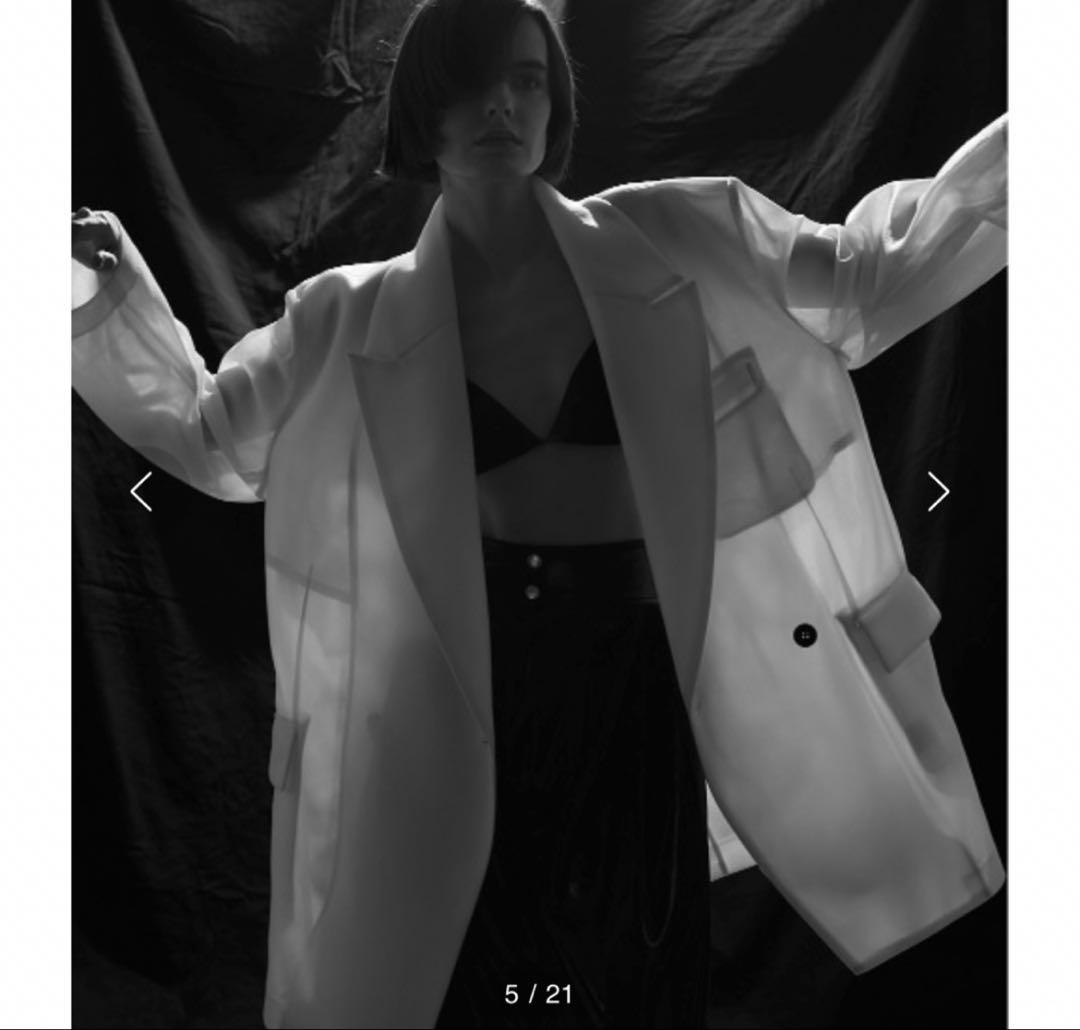 PRANK PROJECT シースルーオーバージャケット