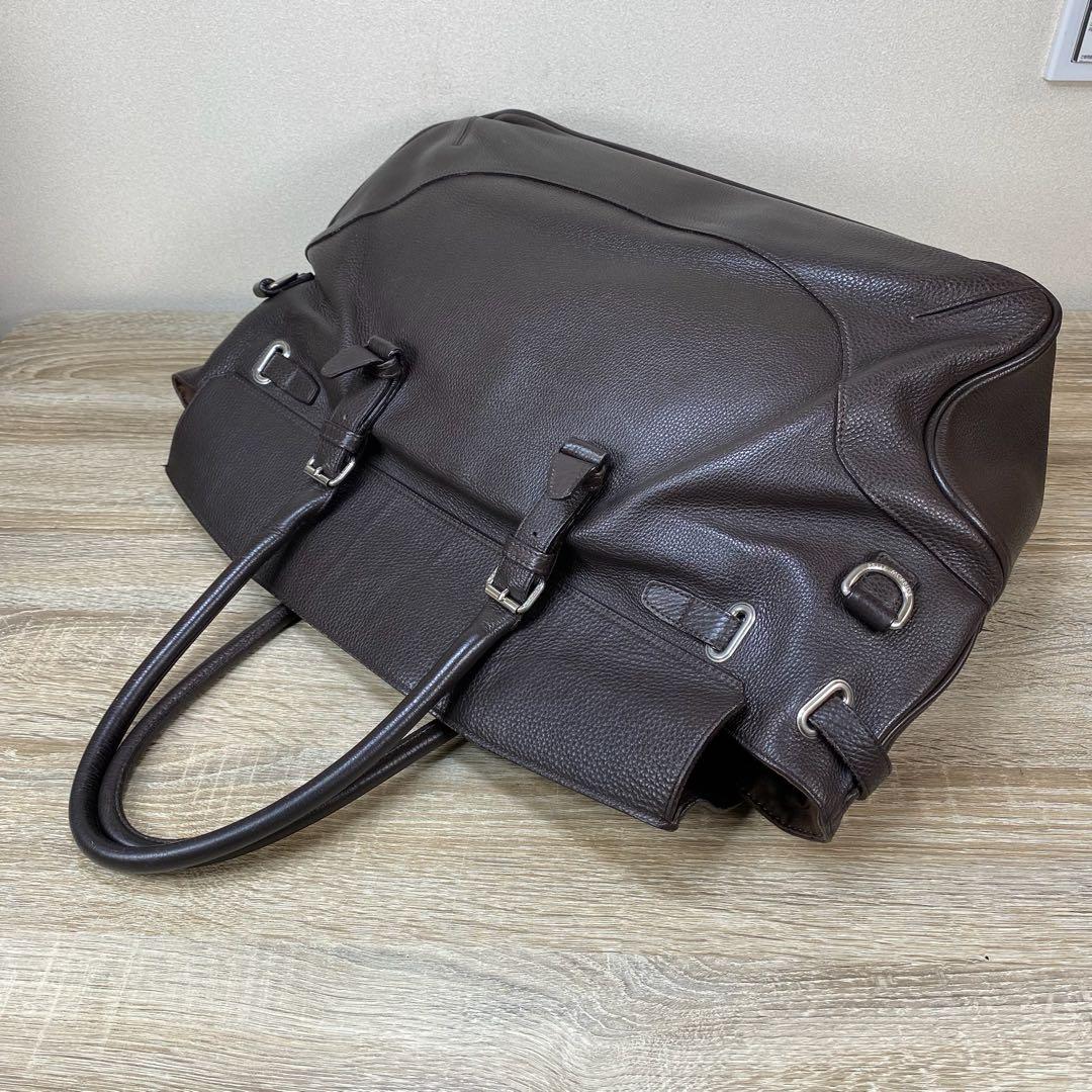 ペッレモルビダ メイデン ボヤージュ ブリーフケース ボストンバッグ　ブラウン