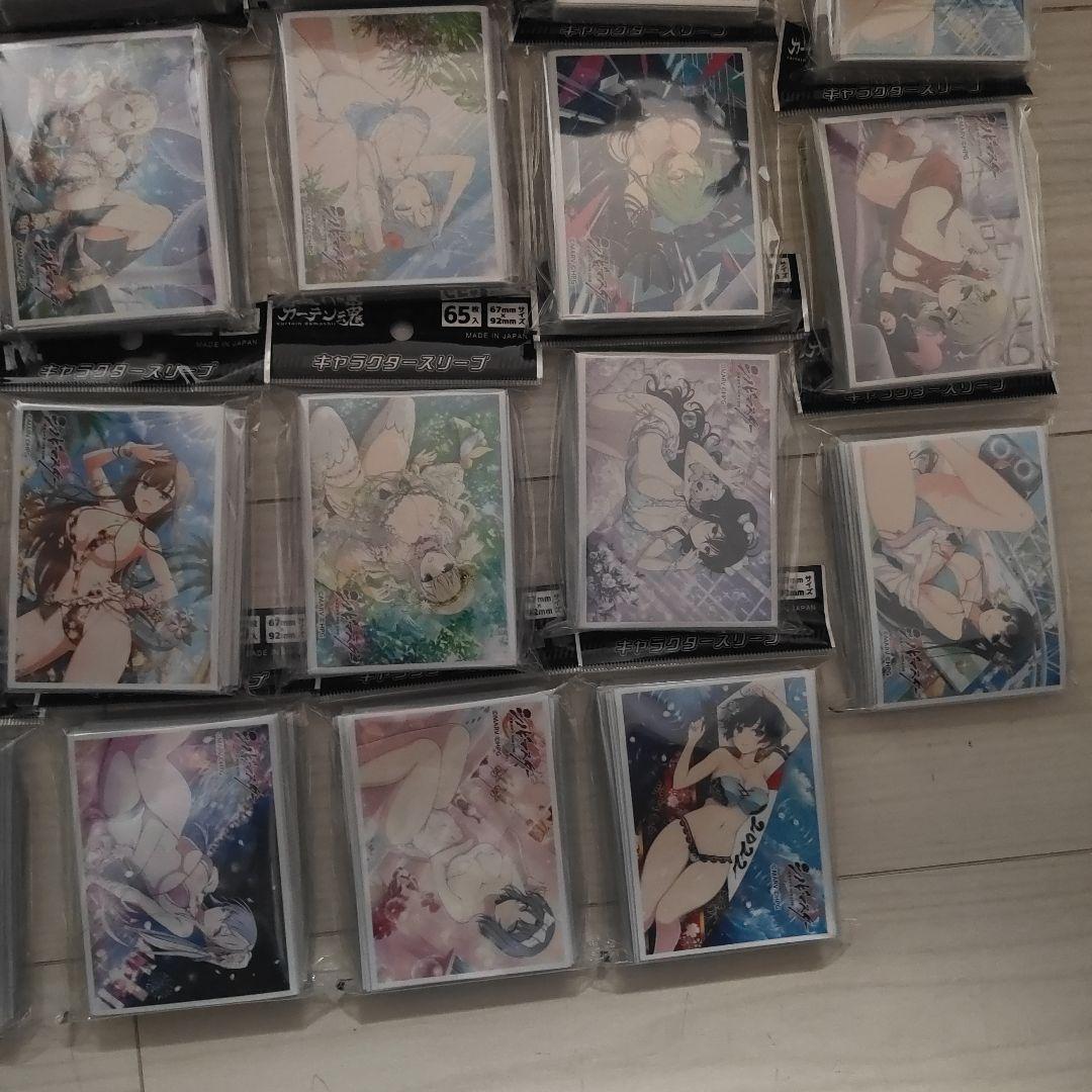 カーテン魂　キャラクタースリーブ　閃乱カグラ　シノマス　まとめ