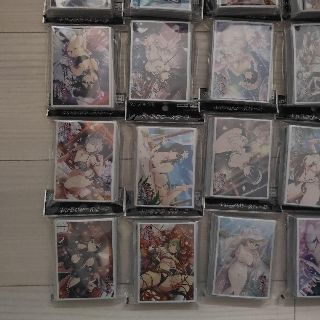 カーテン魂　キャラクタースリーブ　閃乱カグラ　シノマス　まとめ