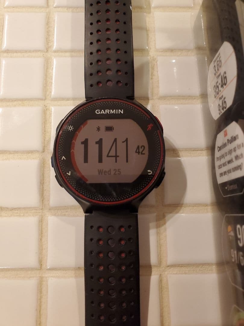 K*o様 GARMIN Forerunner 235 GPSランニングウォッチ海