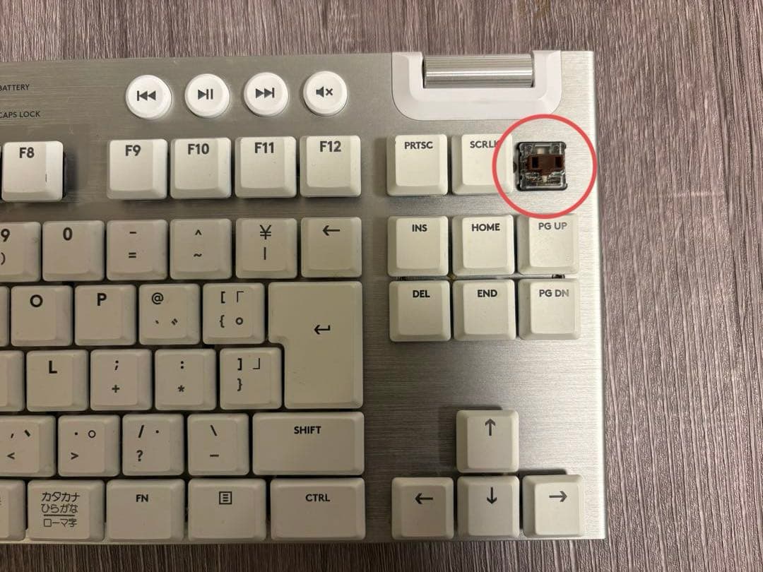 logicool ゲーミングキーボードG915 X LIGHT SPEED