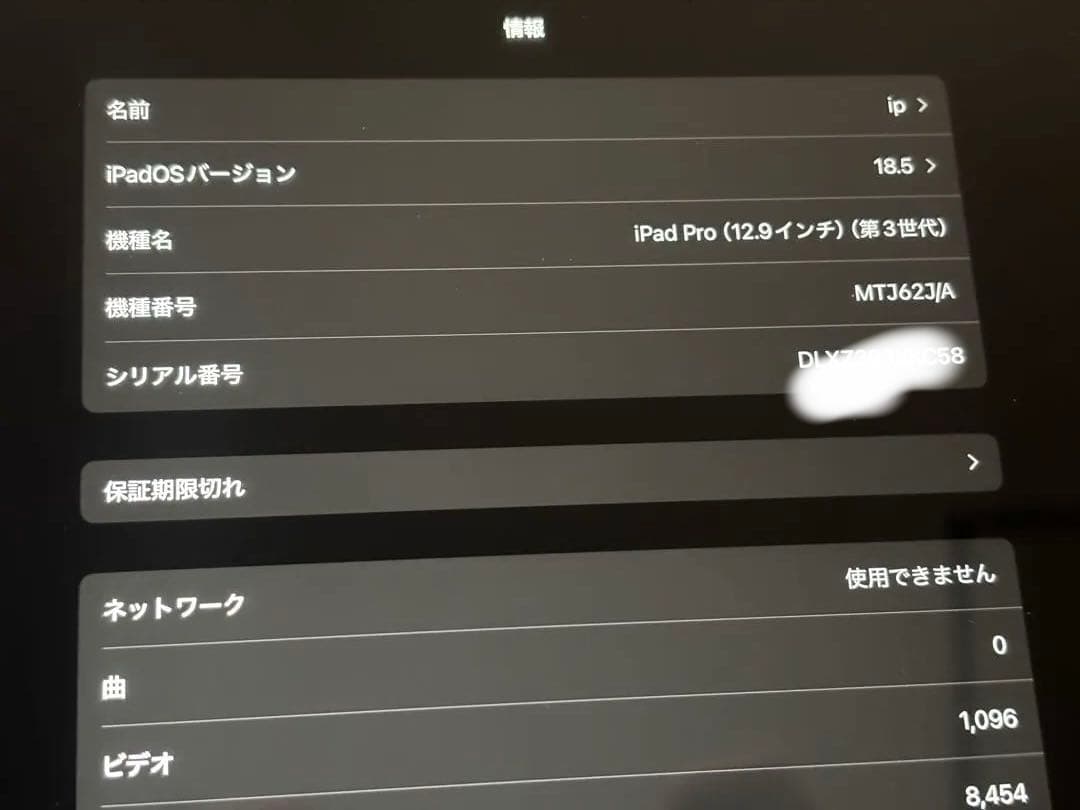iPad Pro (12.9インチ) 256GB 第3世代