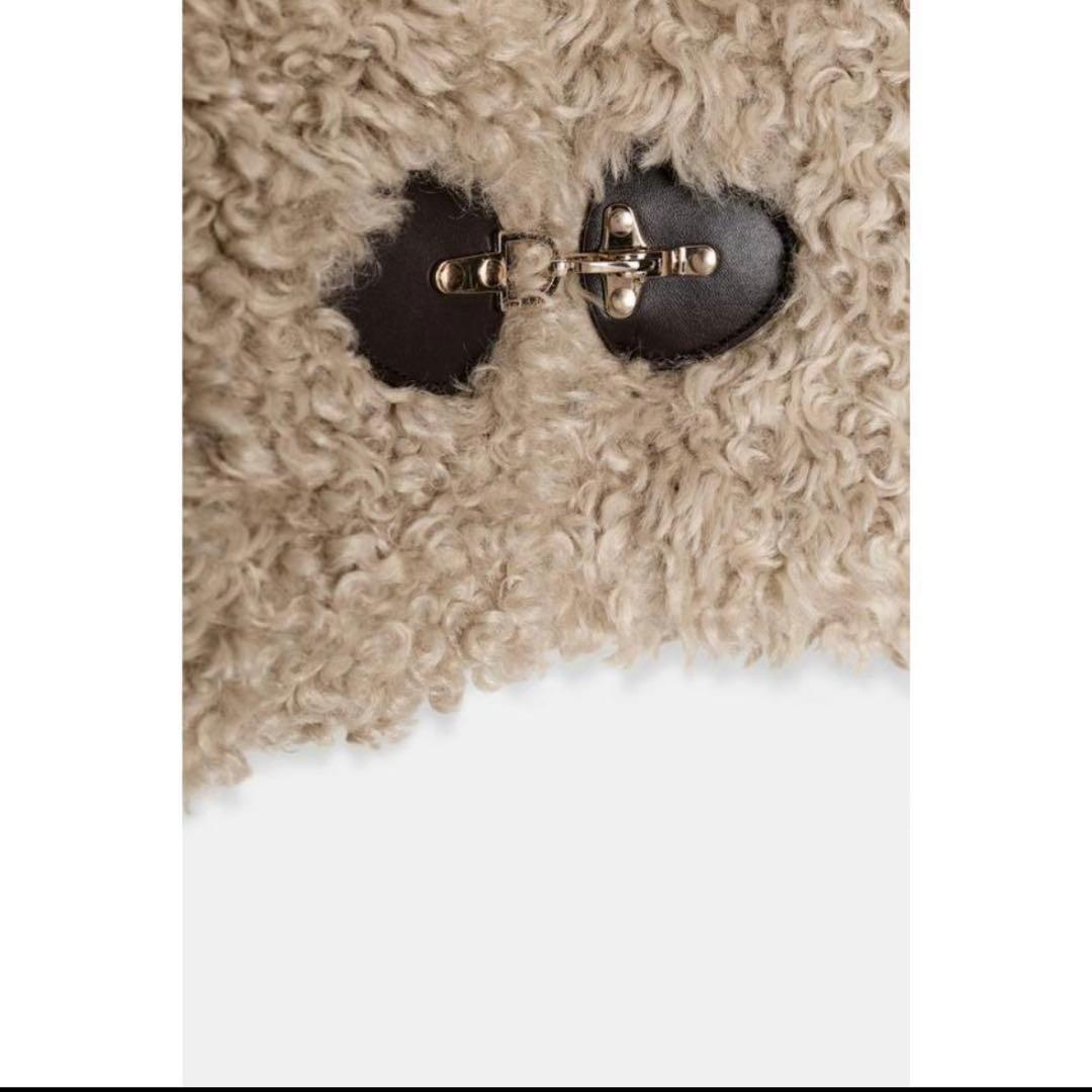 ZARA トグルボタン フェイクファージャケット Sサイズ