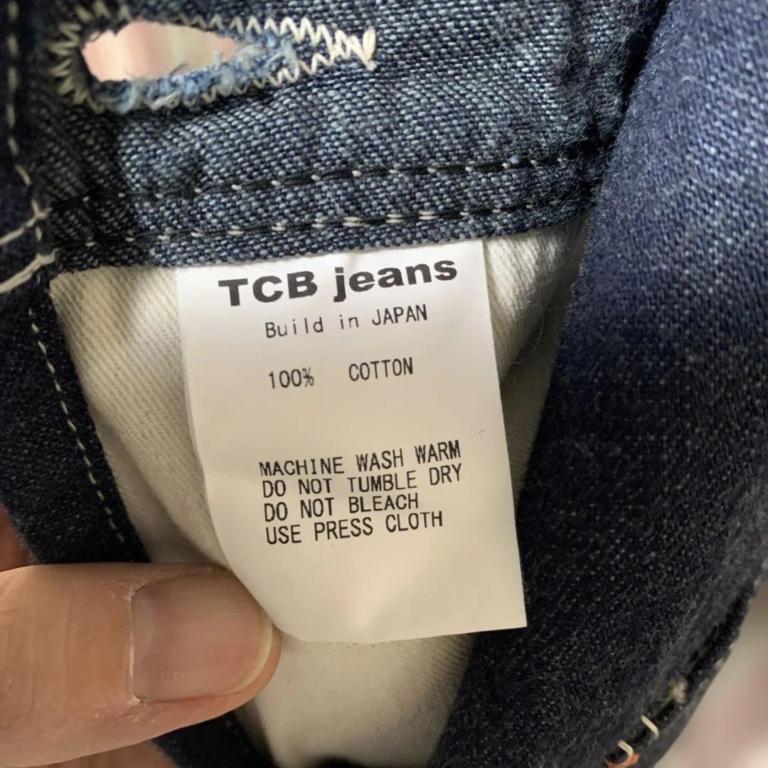 TCB JEANS デニムオーバーオール