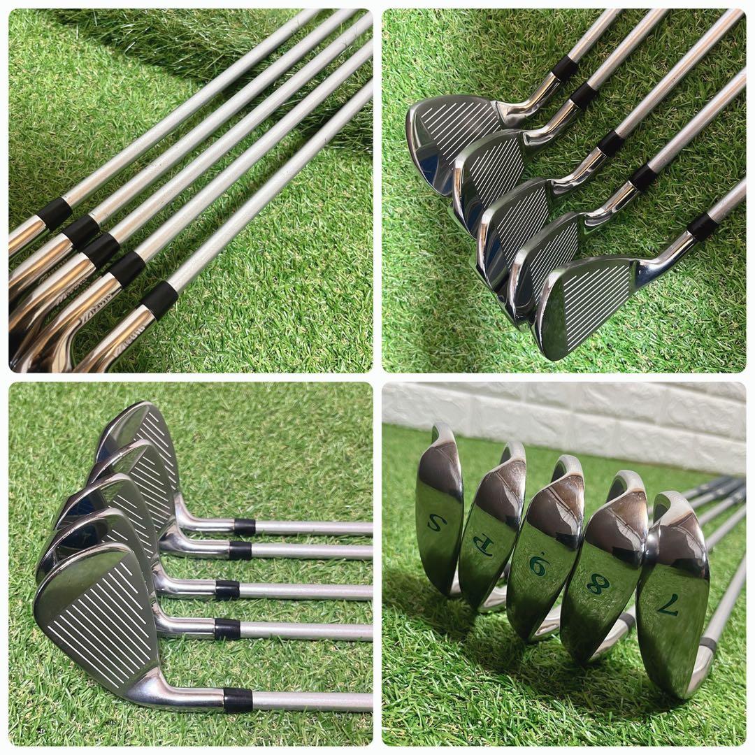 美品 Mizuno Zephyr ZL-02 レディースゴルフクラブ8本セット