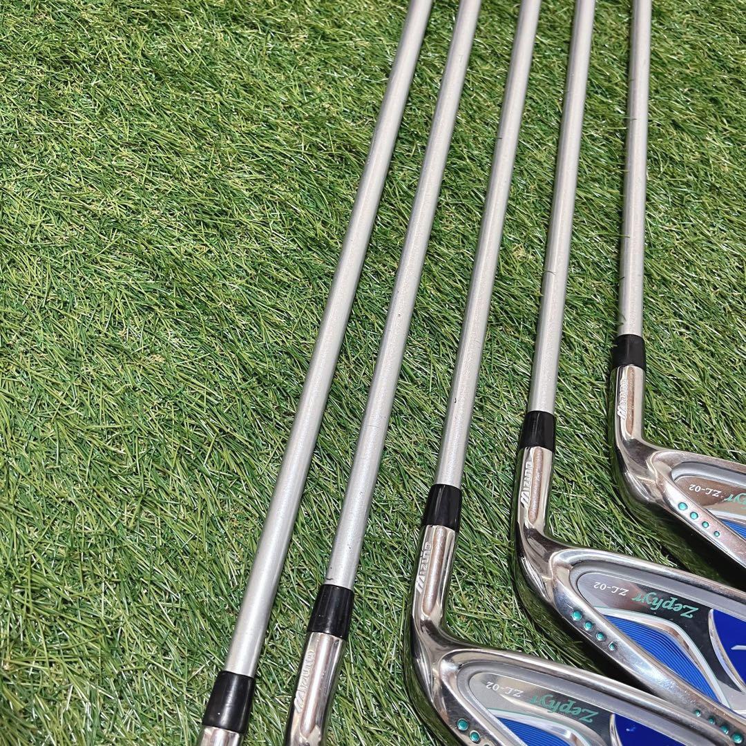 美品 Mizuno Zephyr ZL-02 レディースゴルフクラブ8本セット