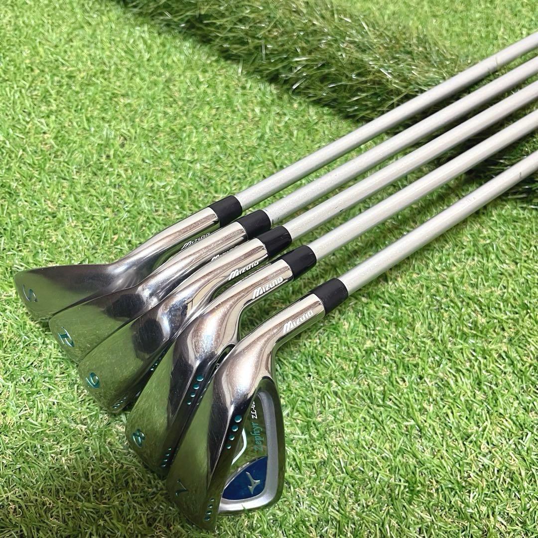 美品 Mizuno Zephyr ZL-02 レディースゴルフクラブ8本セット