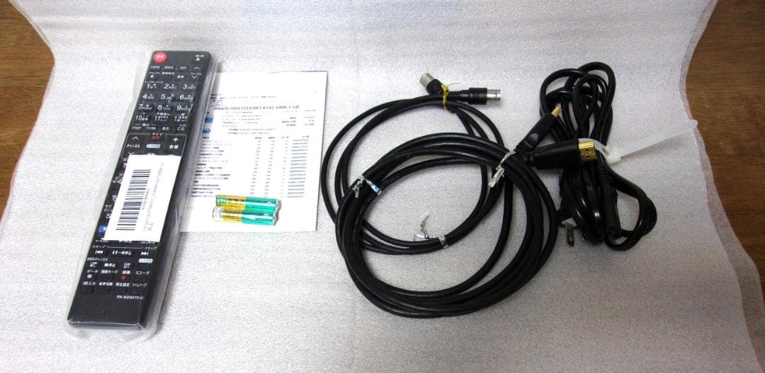 動作品（HDD1TB増量換装）パナソニック ブルーレイ/BWT510①