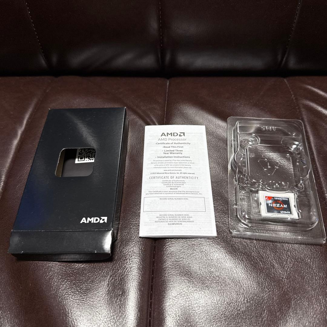 AMD Ryzen 7 7700 国内正規品　箱完品　付属クーラー未使用