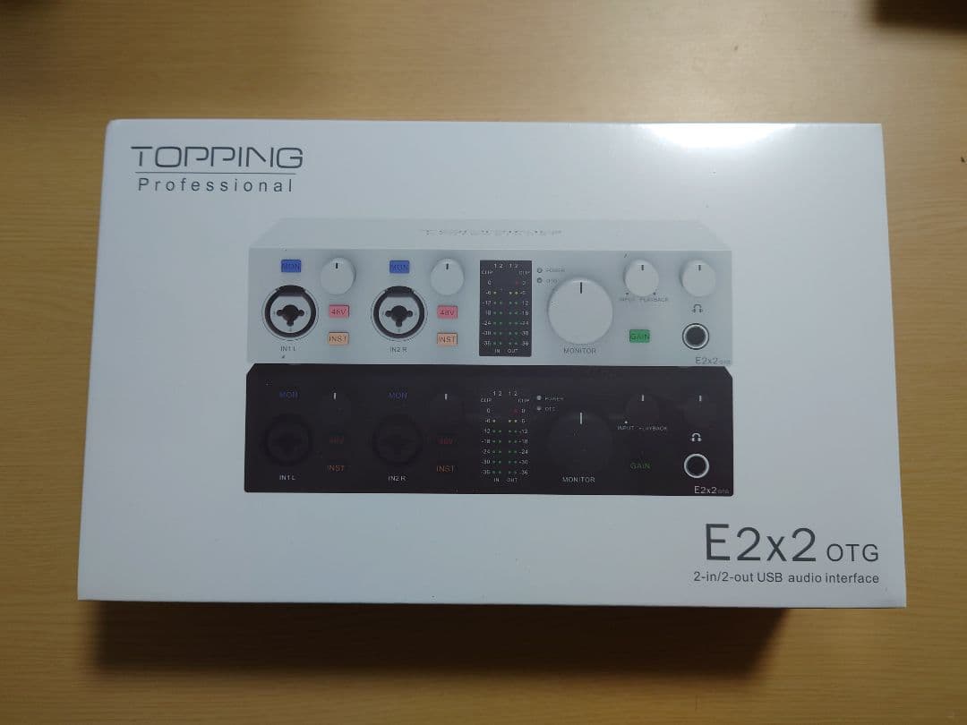 新品未開封 Topping e2x2 OTG ホワイト