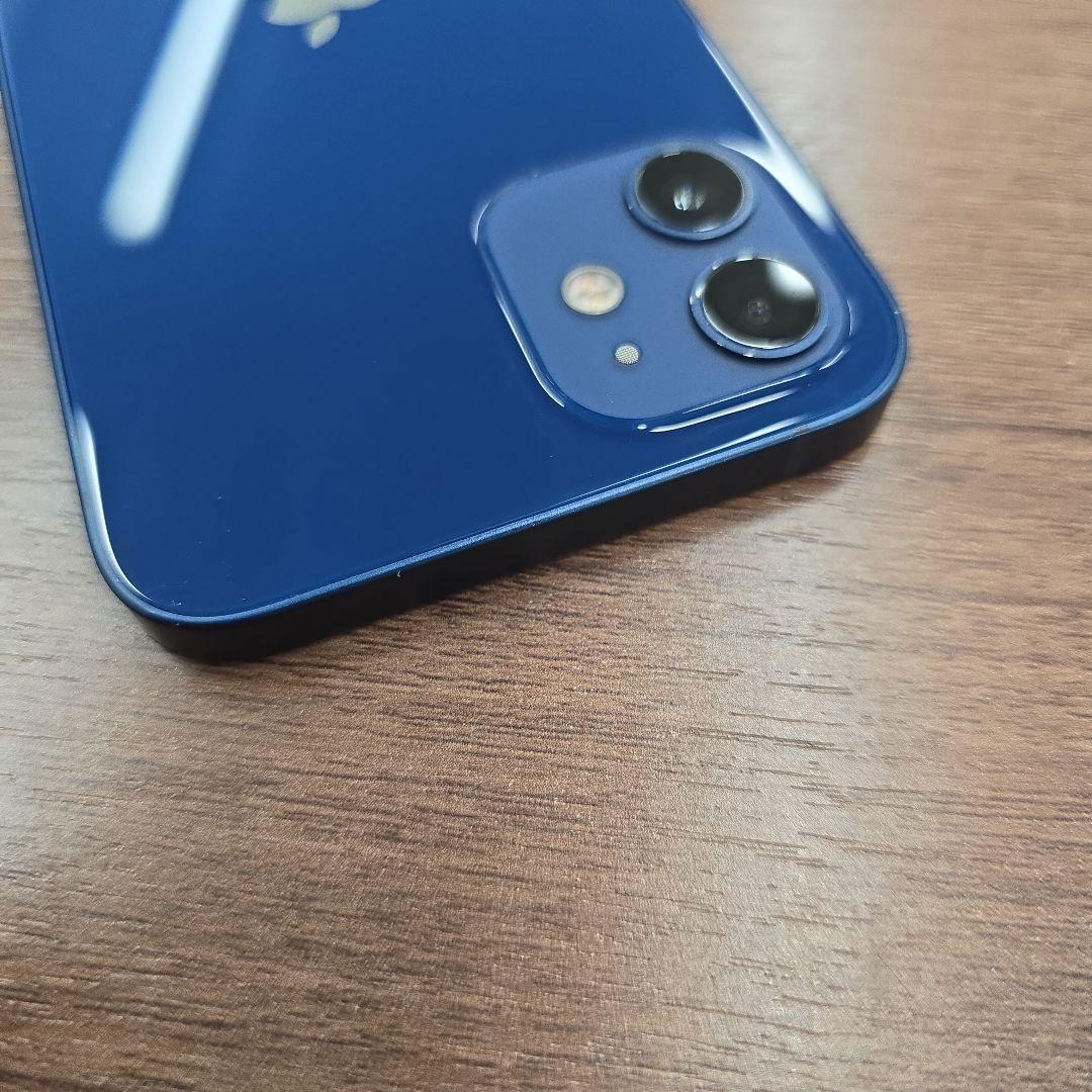 美品 iPhone12 128GB BLUE SIMフリー