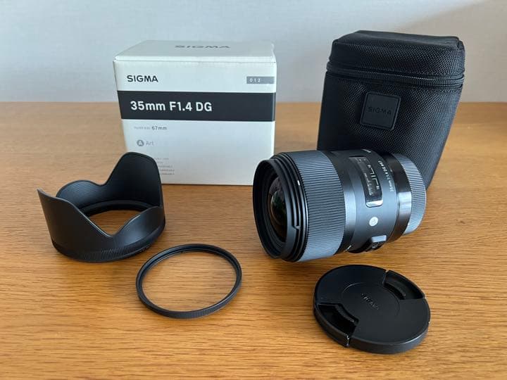 レンズ(単焦点) SIGMA 35mm f1.4 DG HSM art Canon