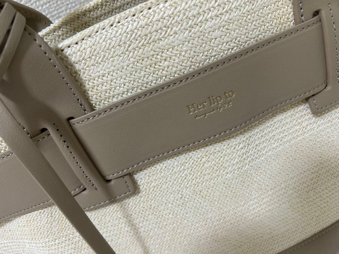 バッグ Her lip to Palma Mini Tote Bag TAUPE