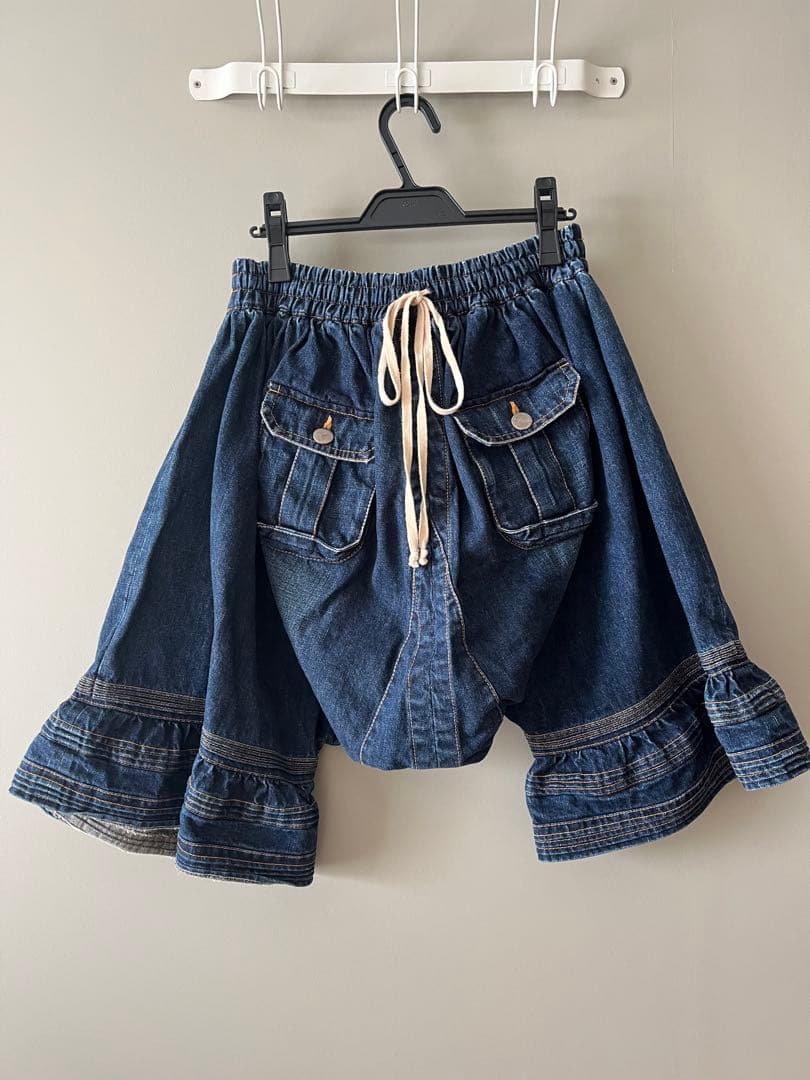 トリココムデギャルソン　サルエルデニム　M